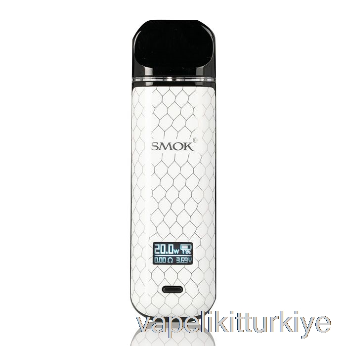 Vape Türkiye Smok Novo X 25w Pod Sistemi Beyaz Kobra